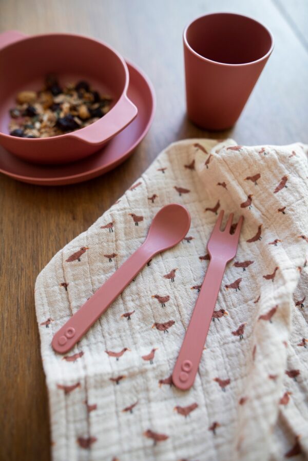 Swaddle 110x110cm (Babbling Birds)