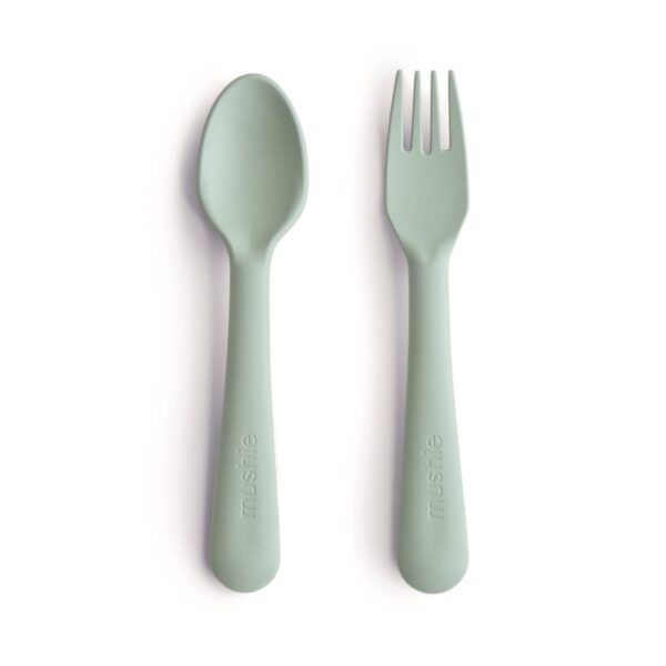 Setje Vork & Lepel (Sage)