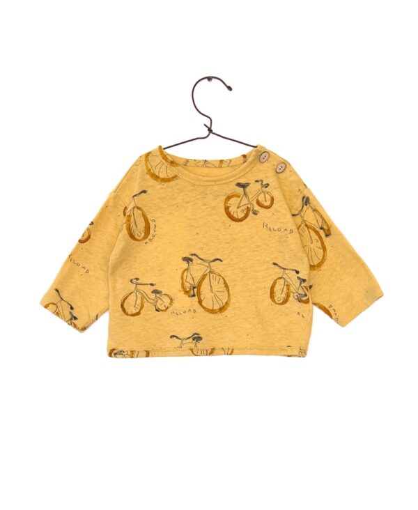 Printed Jersey T-Shirt LS Nature