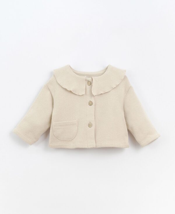 Jersey Cardigan Oat