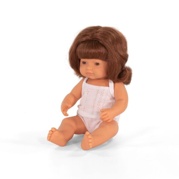 Pop roodharig meisje (38cm)