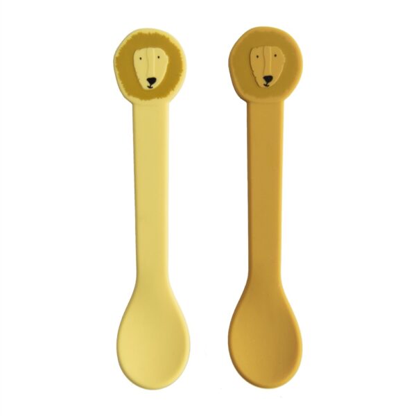 Siliconen lepel 2-pack (Mr. Lion)