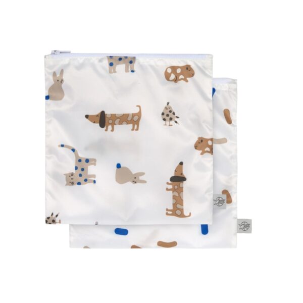 Snack Bag 2 stuks Little Mateys (Royal Blue)