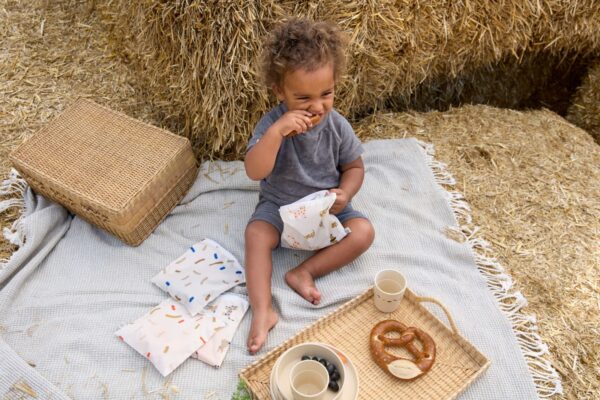 Snack Bag 2 stuks Little Mateys (Royal Blue)
