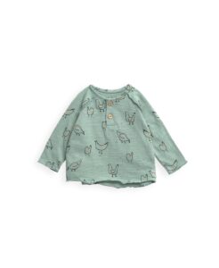 Printed Flamé Jersey T-Shirt LS Inspiration