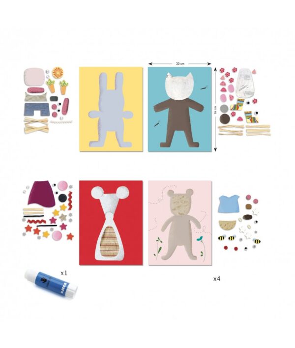 Knutseldoos - Collages voor de kleintjes