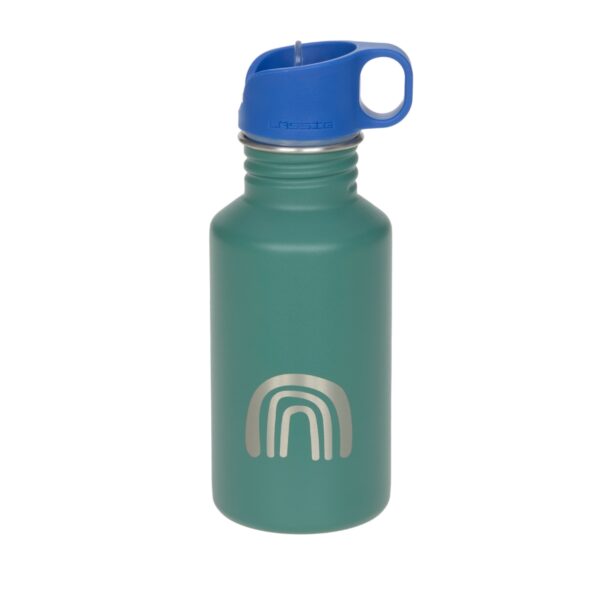 Drinkfles RVS 500ml Little Gang (Rainbow Green)
