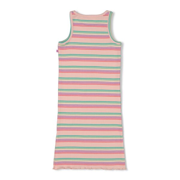Midi jurk rib - Picknick Perfect