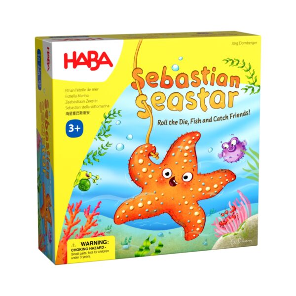 Zeebastiaan Zeester - Dobbelen, vissen, vriendjes vangen!