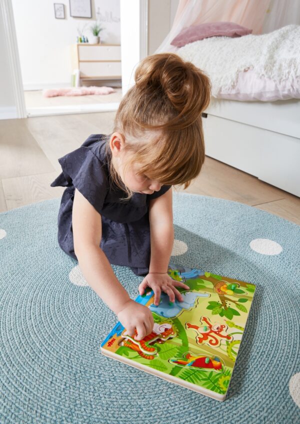 Legpuzzel met geluid - In de jungle