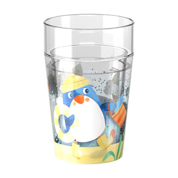 Glitterbeker Pete de pinguin