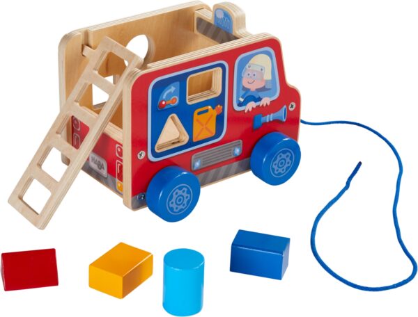 Trekfiguur Brandweerauto