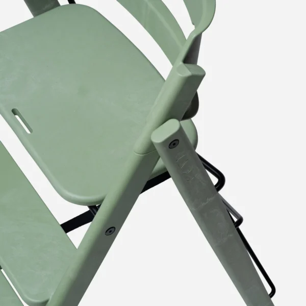 Klapp eetstoel - gerecycled plastic (Mineral Green)