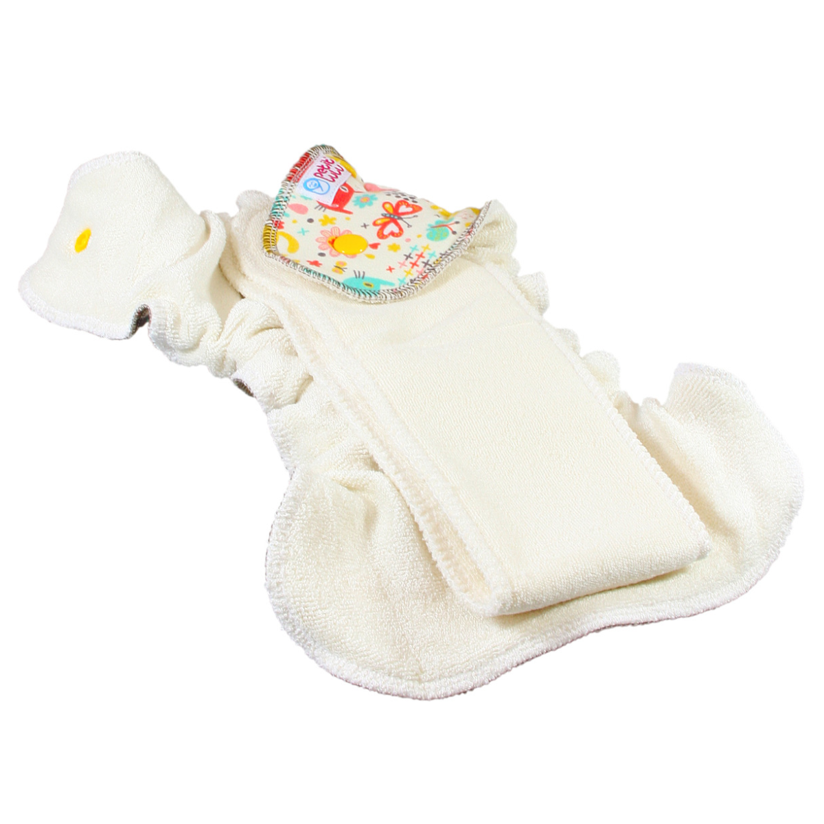 Newborn luier Fluffy Organic (Ladybirds in the Meadow)