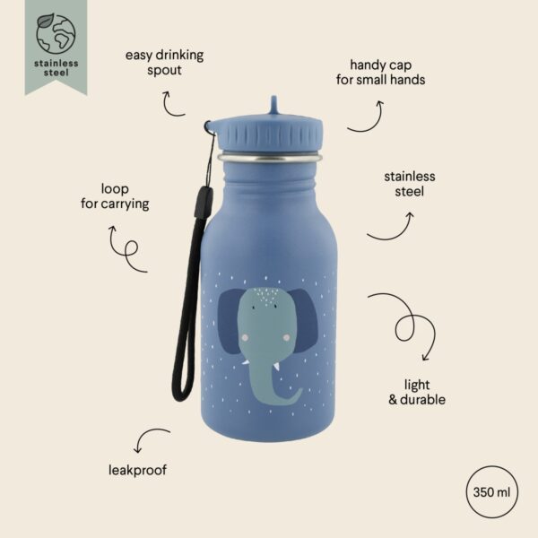 Drinkfles 350ml (Mrs. Elephant)