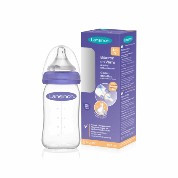 Natural Wave glazen fles 160ml