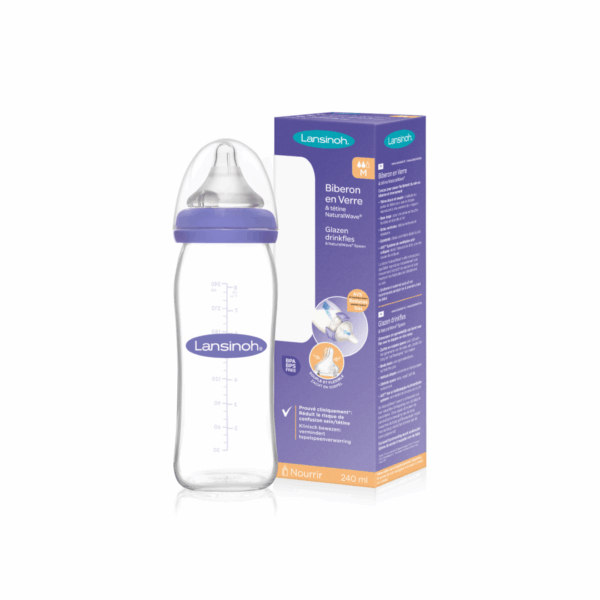 Natural Wave glazen fles 240ml