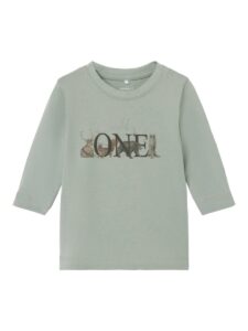 T-Shirt LS Box Iceberg Green