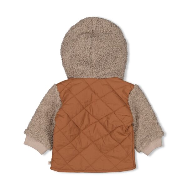 Bouclé jasje met capuchon - Wild World