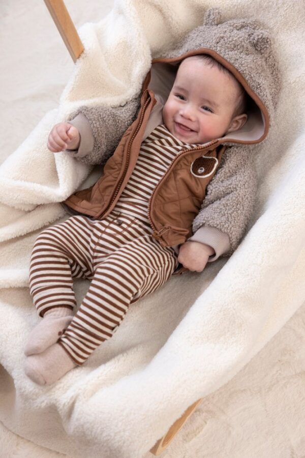 Bouclé jasje met capuchon - Wild World