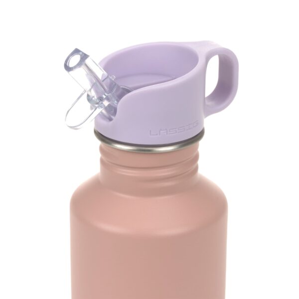 Drinkfles RVS 500ml Pattern Party (Rose/Lilac)