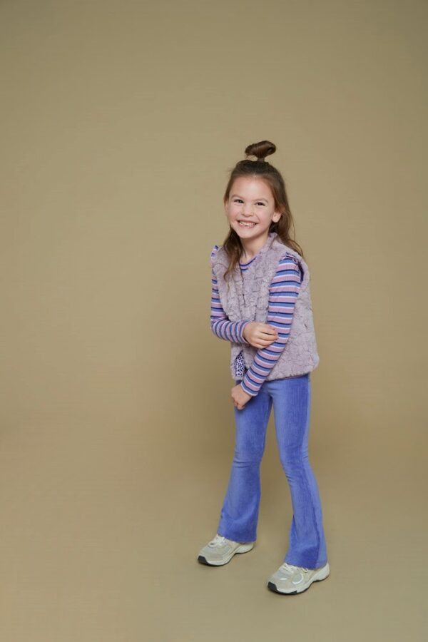 Flared broek velours rib - Wild Soul