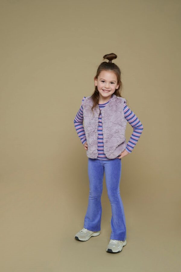Flared broek velours rib - Wild Soul