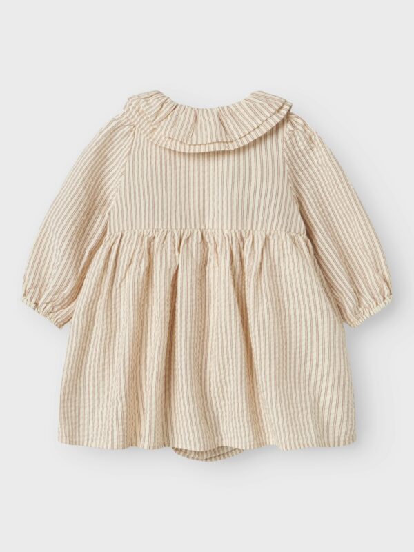 Jurk LS Lucia mini (Turtledove)