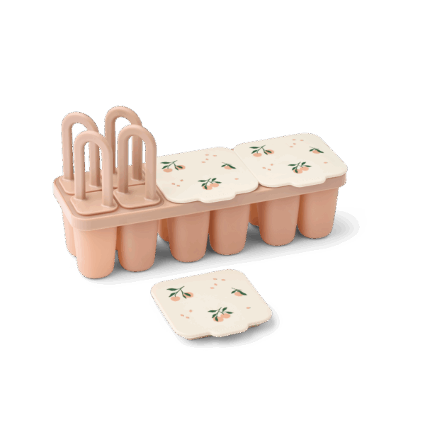 Kaimen - Porties en Ijslolly maker (Peach/Sea Shell)