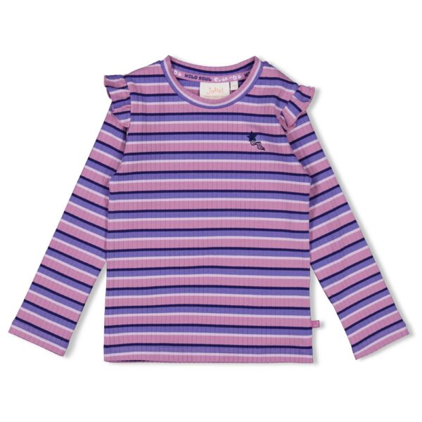 Longsleeve rib met streep - Wild Soul