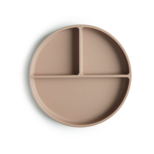 Silicone bord met zuignap (Natural)