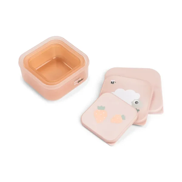 Snackdoosjes 3 stuks Tiny Farm (Powder)
