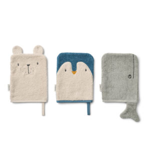 Washandjes Sylvester 3-Pack (Arctic Sea/Ocean View)