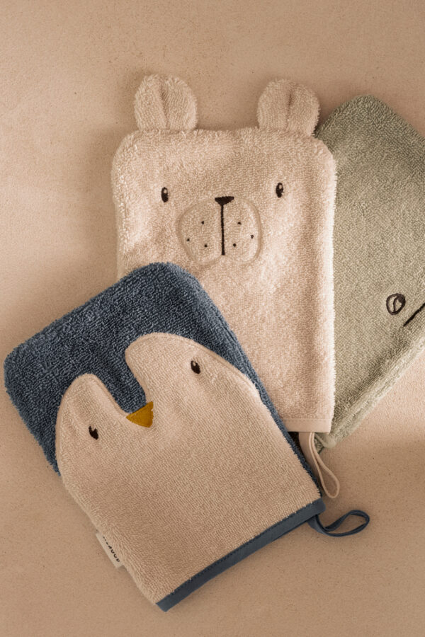 Washandjes Sylvester 3-Pack (Arctic Sea/Ocean View)