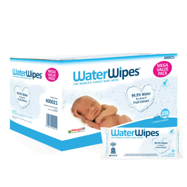 Voordeelpakket natte doekjes BIO 720 stuks (12x60 stuks)