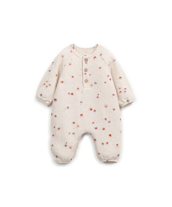 Printed Jersey Jumpsuit (Pencil Mirtilos)