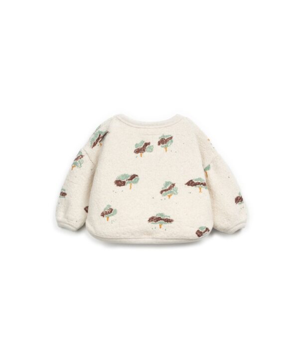 Printed Jersey Sweater (Pencil)