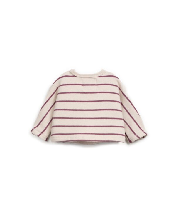 Striped Jersey Sweater (Amora)