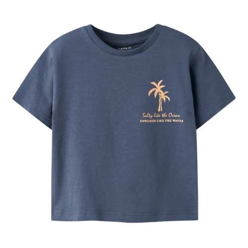 T-shirt Flom SS (Vintage Indigo)