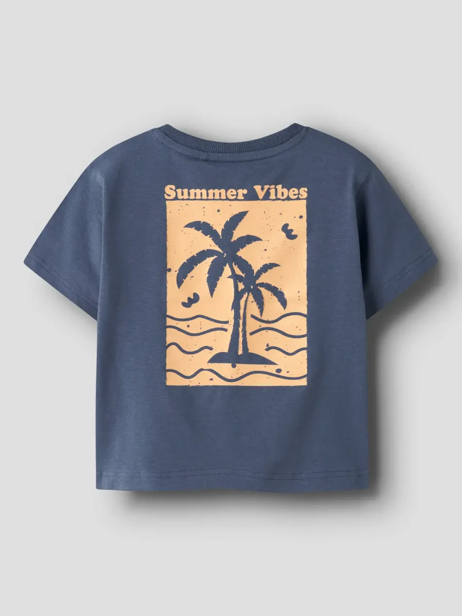 T-shirt Flom SS (Vintage Indigo)