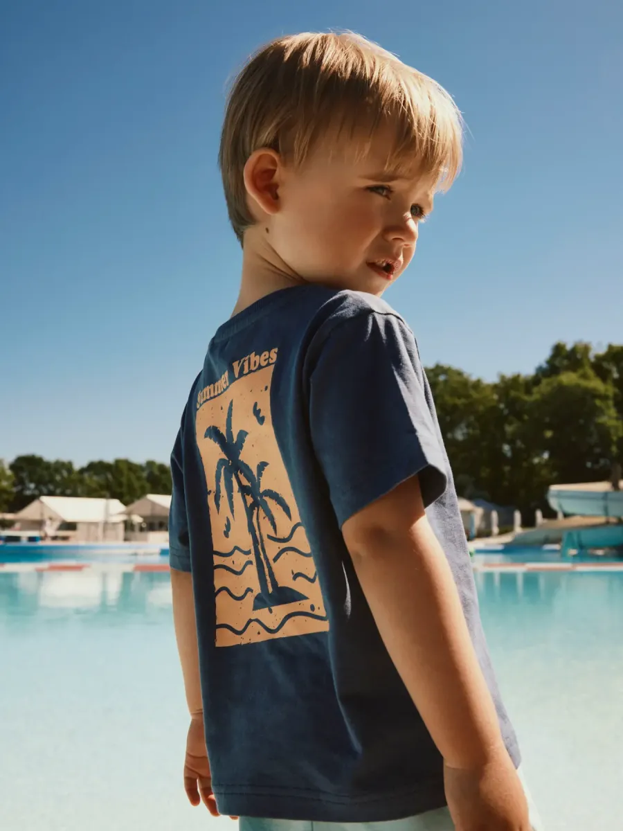 T-shirt Flom SS (Vintage Indigo)