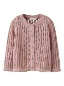 Knit Cardigan Fabiola (Misty Rose)