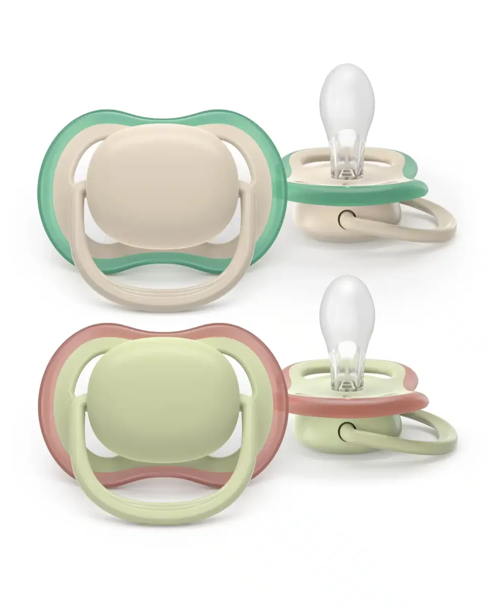 Fopspeen Ultra Air 2-pack (Colors of nature)