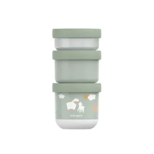 Snackdoosjes Stapelbaar 3 stuks - Little Farm