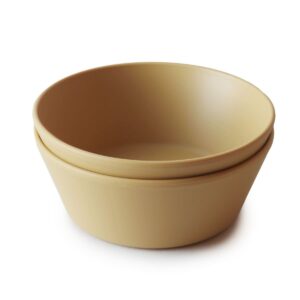 Ronde kom, 2 stuks (Mustard)