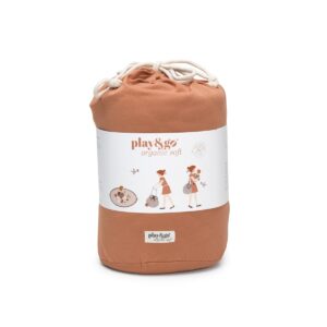 Organic Soft Babymat/Opbergzak (Tawny Brown)