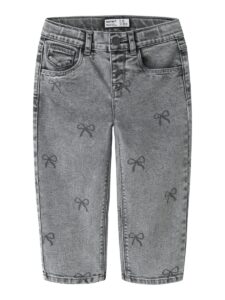 Bella Mom Jeans 3555-ON Noos (Light Grey Denim/Bow)