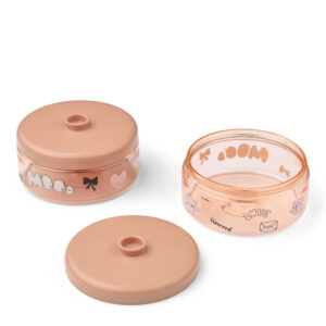 Bewaardoosjes Tritan Dominique 500ml 2pack (Mood/Pale Tuscany)