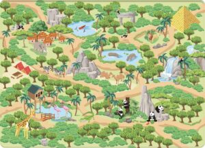 Jungle Safari Speelmat