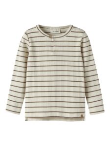 T-shirt Kaby LS Slim fit (Turtledove/Kangaroo)